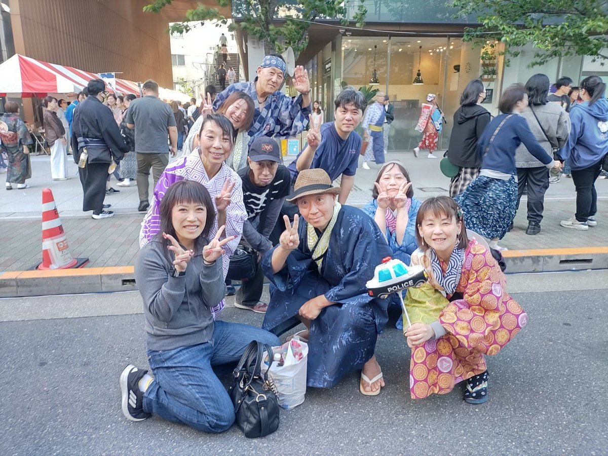 blue_sky_blue_j's tweet photo. #マロニエまつり盆踊り大会 (2026/5/9)
日本丸盆踊りを残念ながら中座、ヘルプのご依頼をいただいていたマロニエへ。岐阜尼崎静岡からの精鋭の参戦もあり盛況。セトリの楽しさ(ご当地、USA、シャー🐱など)。
大ちゃんさん、浅草橋盆踊り倶楽部のみなさま、お会いしたみなさまありがとうございました✨ https://t.co/cGwqo9PrrB