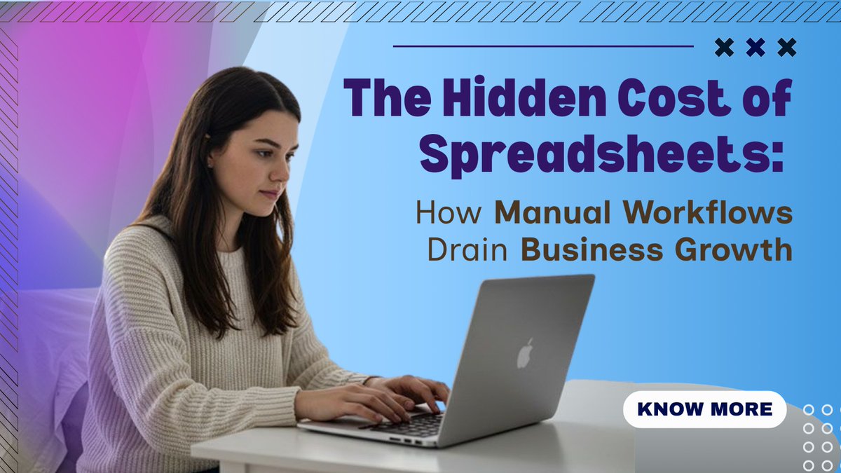 Webzin_us's tweet photo. Still relying on manual spreadsheets for daily operations? 📊
Learn how smarter workflow automation can transform productivity and decision-making. 🚀
Read More: https://t.co/5ostlkxSJt 

#BusinessAutomation #WorkflowAutomation #WebzinInc #DigitalTransformation https://t.co/UYUE4a4w7p