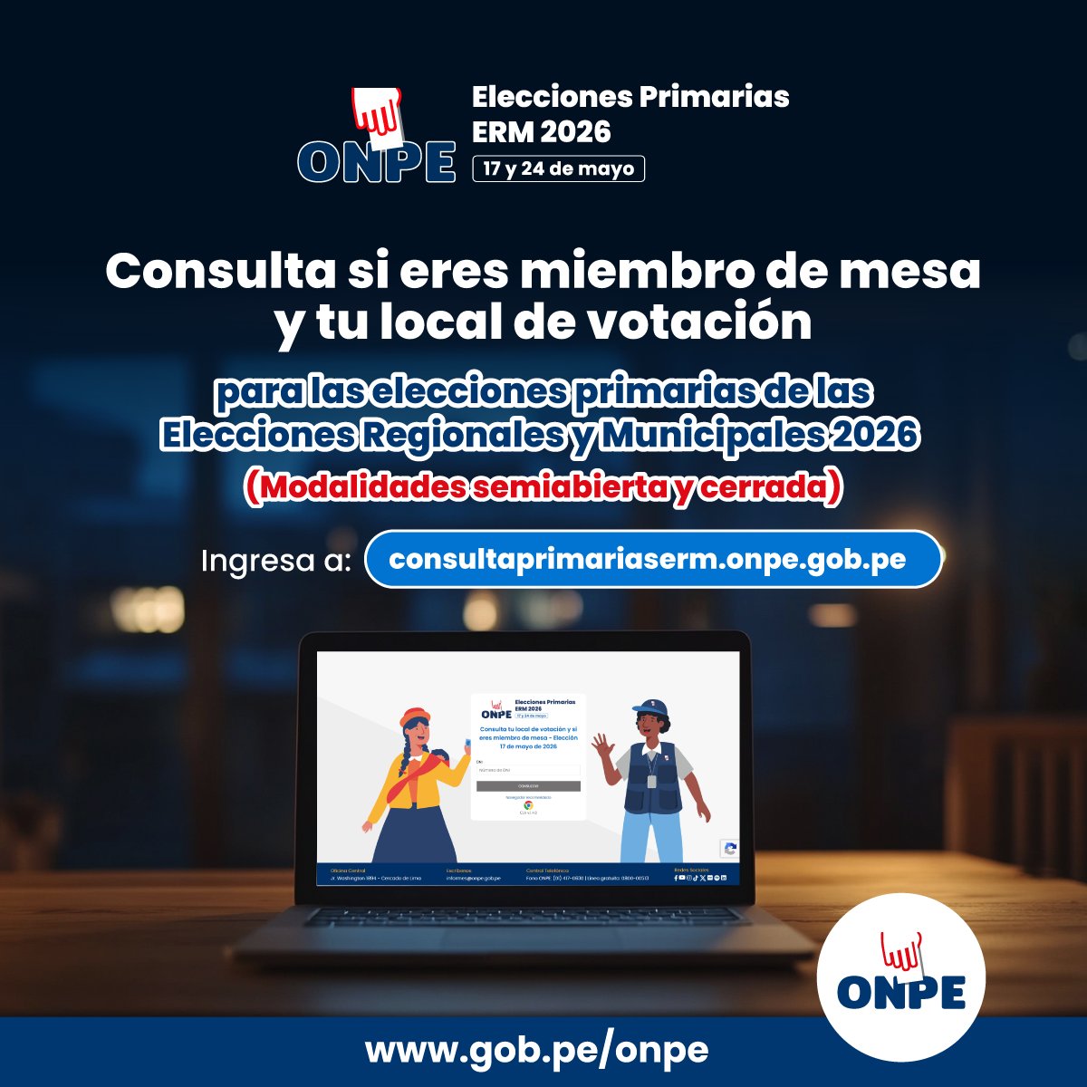 ONPE tweet media
