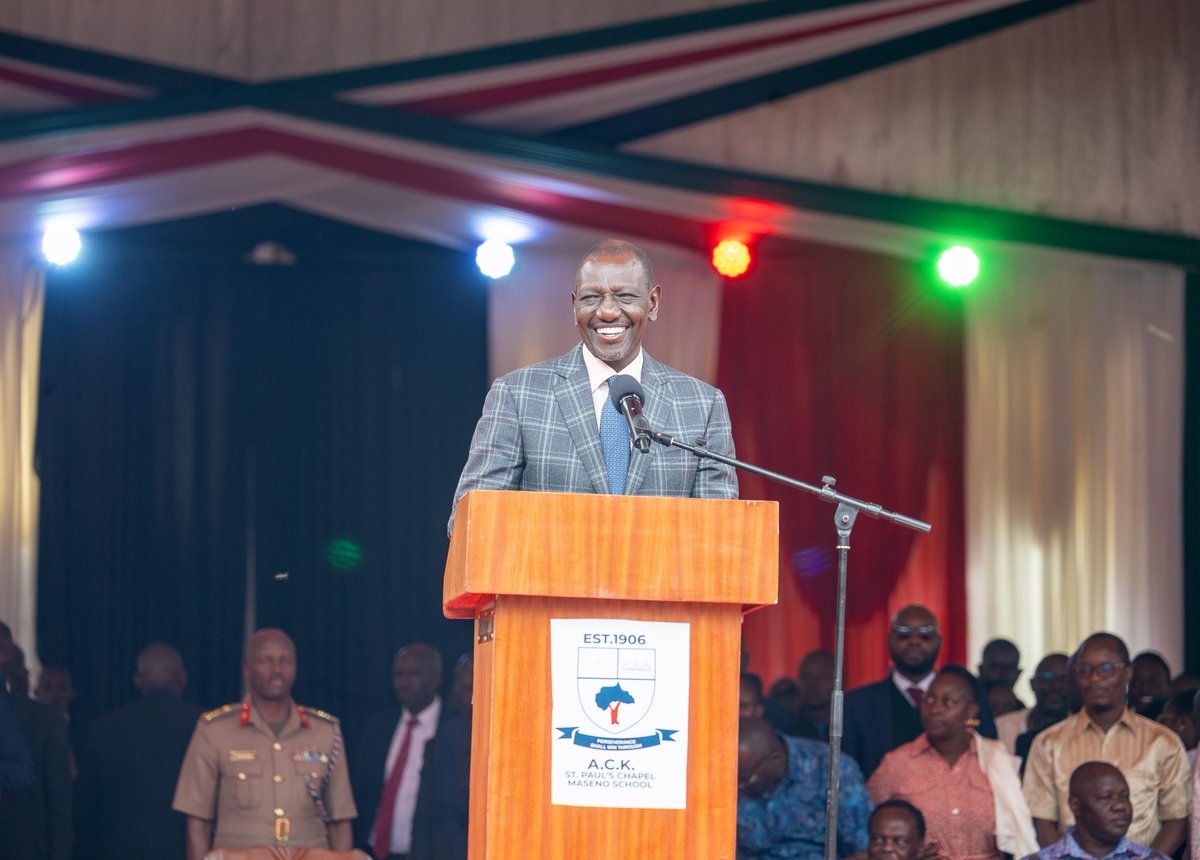 William Samoei Ruto, PhD tweet media