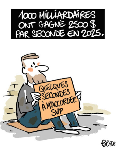 humanite_fr's tweet photo. Des riches toujours plus riches : le dessin de Besse ✍️ https://t.co/v4jwcSjlaS