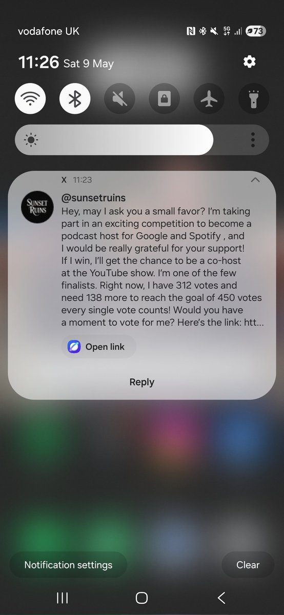 paul_teideman's tweet photo. IMPORTANT MESSAGE 
ThisIsthemusic and Sunset Ruins X accounts have been hacked 😡 if you get a DM like this from either account,  Do not open it
Please RT https://t.co/xtHve54GvC