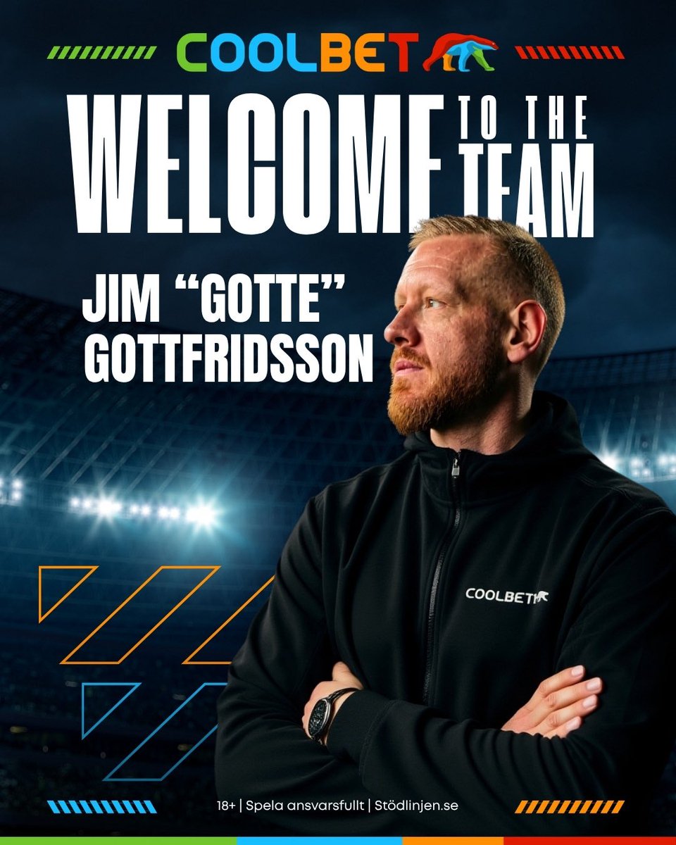 CoolbetSverige's tweet photo. 🏆The man, the myth, the Gotte!
Välkommen till laget 🐻‍❄️ @Gotte24 https://t.co/G0CFE9Gf7X