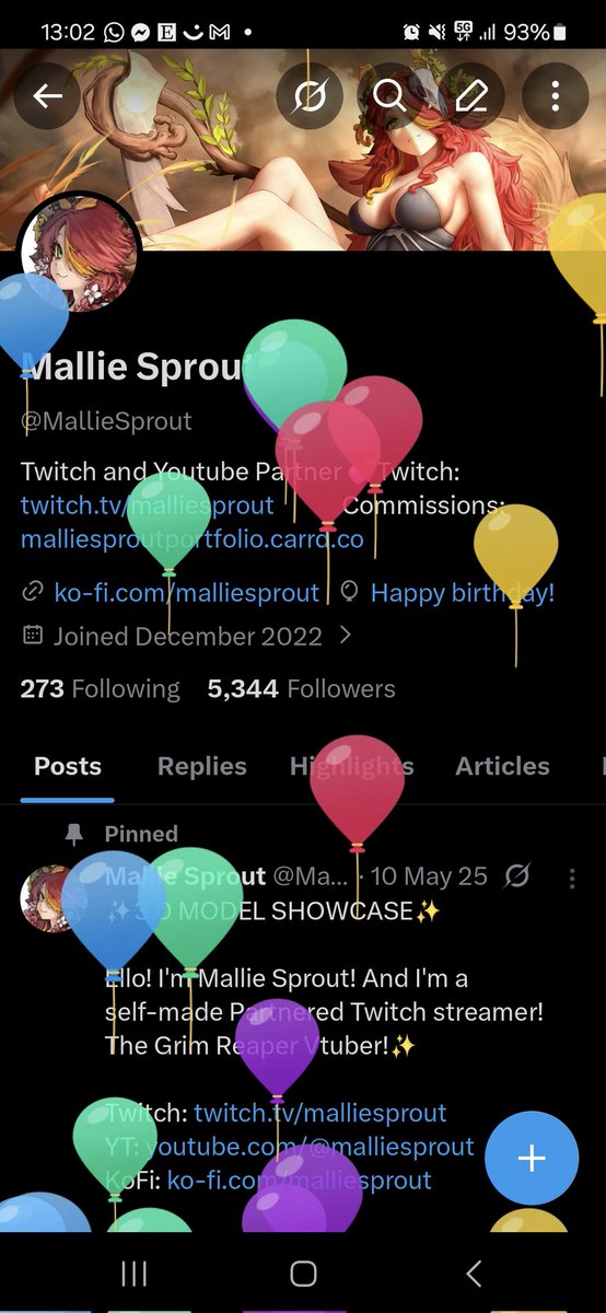 Mallie Sprout tweet media