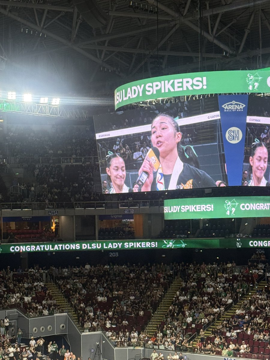 ompongski's tweet photo. Finals MVP - Shevana Laput

G1: 1️⃣1️⃣ Pts, 10 Atks, 1 Blk

G2: 2️⃣0️⃣ Pts, 14 Atks, 6 Blks

#UAAPSeason88 Women’s 🏐 https://t.co/K2AbEwfzQn