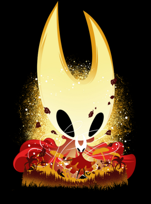 "Protector of Hallownest Ruins" is today's featured tee on qwertee.com/product/protec… RePost for a chance at a FREE TEE!