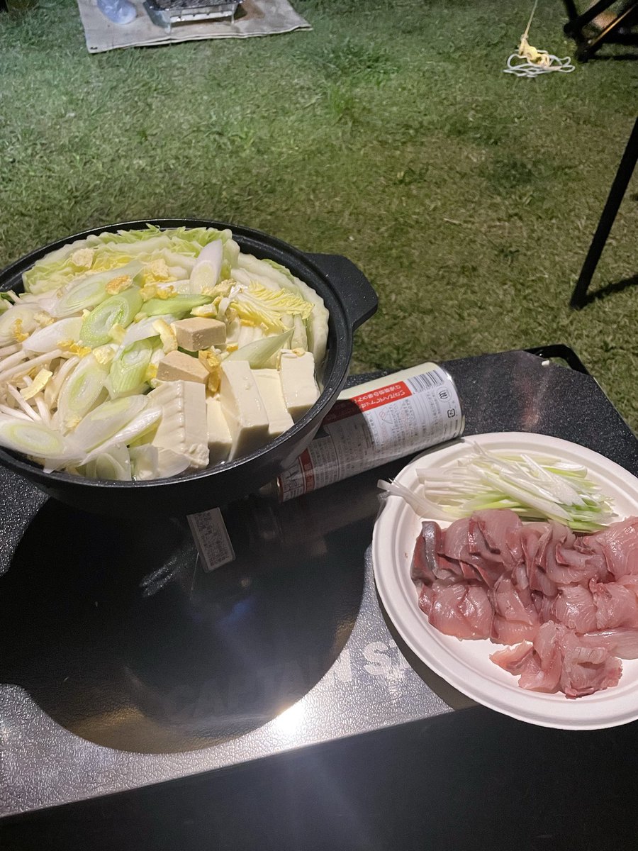 Smoke_Baby_'s tweet photo. 今宵のキャンプ飯はブリしゃぶキメる https://t.co/WtquUgF4lu