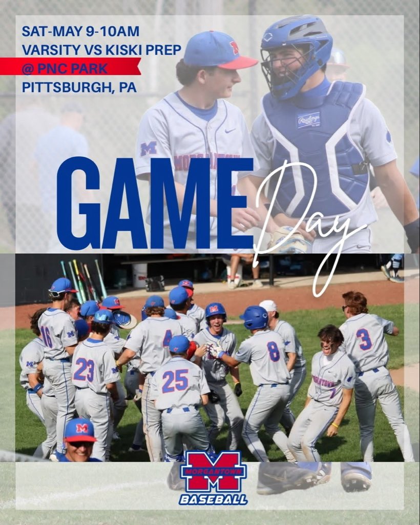 MohiganBaseball's tweet photo. PNC Park Game Day!
Varsity Mohigans travel north this morning to face Kiski Prep @10AM @PNC Park. 
JV Mohigans take on day 2 of the Bridgeport JV Challenge. https://t.co/YnD2KyBA6j