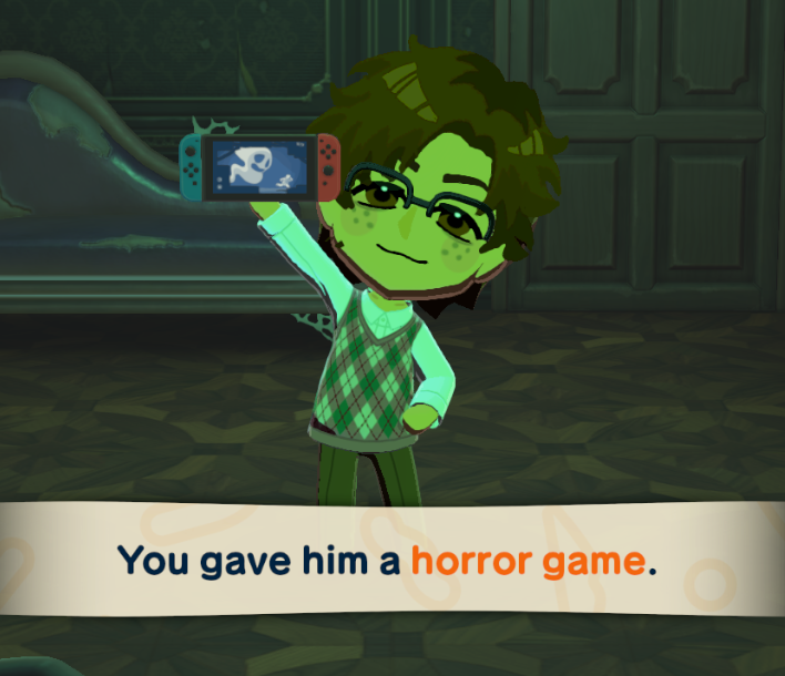 making horropedia in tomodachi life made me miss drawing him