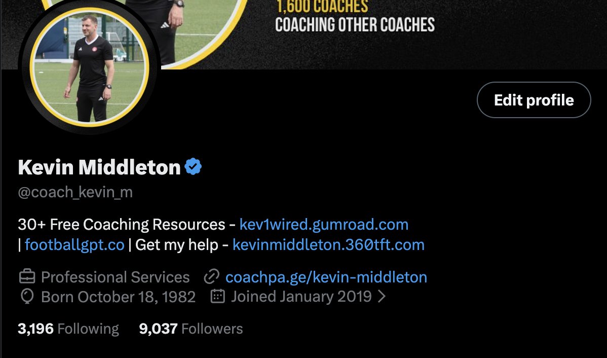 Kevin Middleton tweet media