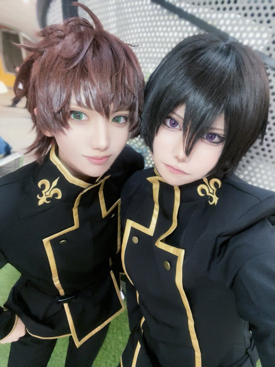 とても素敵なお二人です💜💚