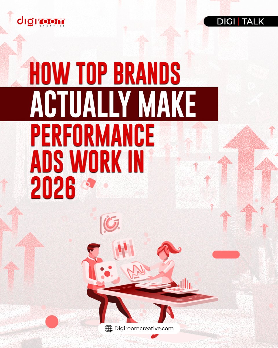 DigiroomCRTV's tweet photo. Performance ads in 2026 aren’t about hacks, they’re about what actually works. Let the algorithm find the audience. Focus on ideas that convert. Own your data.

Because in the end, creative is what wins. 🚀 https://t.co/2WaB2Mgda8