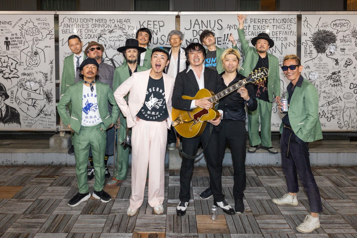 JANUS_OSAKA's tweet photo. 【DOBERMANとKING BROTHERS】

○○と○○シリーズでDOBERMANとKING BROTHERS👆
関わっていただいた皆様ありがとうございました🙏

-LIVE-
@controldoberman  @osamakyoudai 
-SP GUEST-
@gongfromhell  
-PHOTO-
大久保ケージ

次回の○○と○○シリーズもお楽しみに😄 https://t.co/3fypQwmIIv
