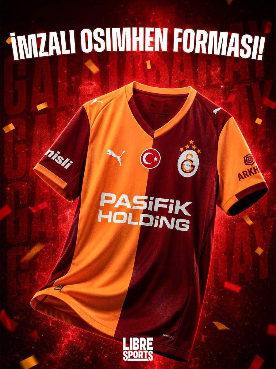 LibreSports's tweet photo. 🔥 İmzali Osimhen forması kazanma şansı!

🎁 Libre Sports’u takip edip bu postu RT’leyerek çekilişe katılın, imzalı Osimhen formasını kazanma şansını elde edin!

ℹ️ Kazanan kişi tüm hesaplarımızdan duyurulacaktır. https://t.co/e4ZIcztPUH