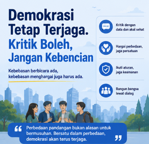 jayalestaree's tweet photo. Ruang diskusi di Indonesia terbuka lebar, menunjukkan bahwa tidak ada represi. Mari kita jaga keutuhan negara sambil berbagi ide dan solusi kreatif untuk kemajuan bersama! https://t.co/f4KbhmqHeV