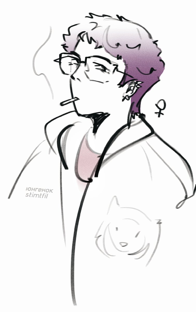 stimtfil's tweet photo. i did a redraw i don't really like + middle school short hair fem fuckass https://t.co/sSCj2X0g9V