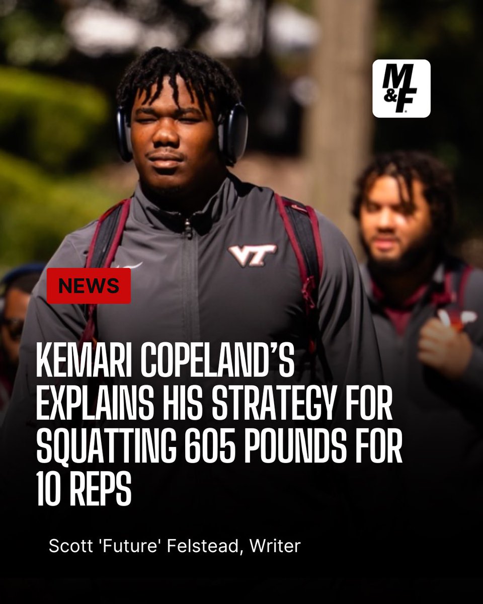muscle_fitness's tweet photo. **Kemari Copeland Explains His Strategy for Squatting 605 Pounds for 10 Reps**

🔖 Read article  💥
https://t.co/PFxMBJqj4y
@muscleandfitness @kemaricopeland 

#squat #workout #powerlifting #strength https://t.co/bzZe20CIUC