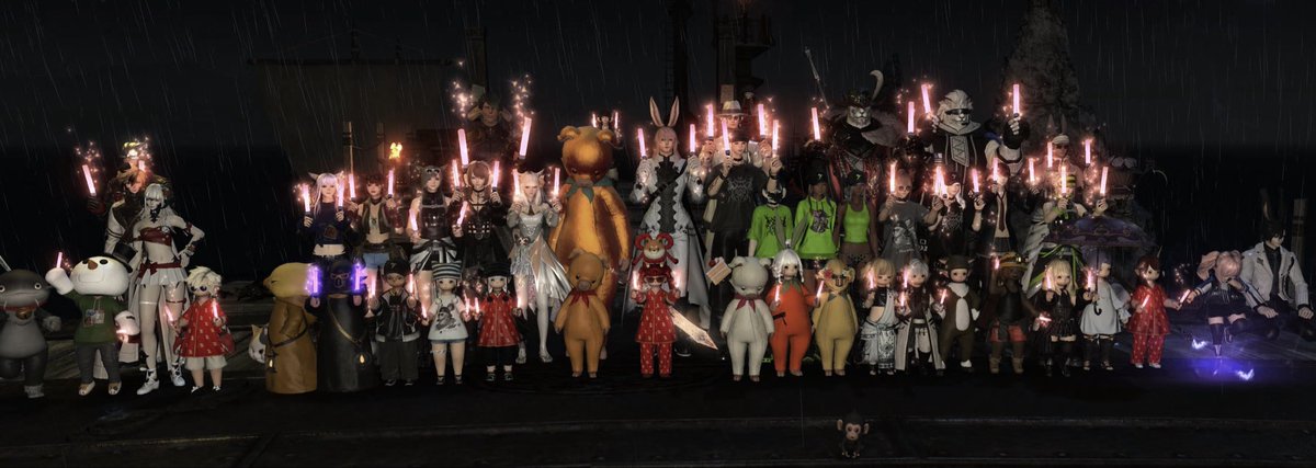 Setsuna Lutz@FF14 Fenrir tweet media