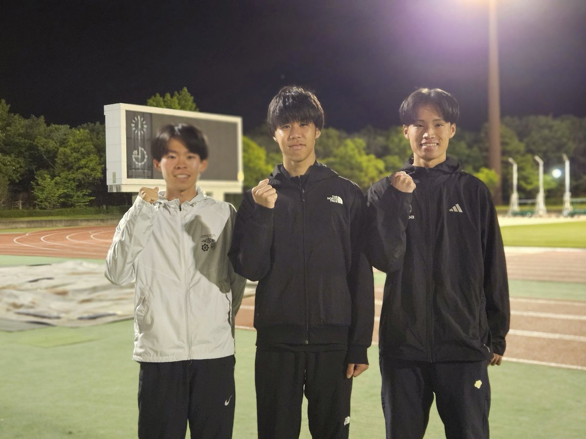 mazda_athetic's tweet photo. [大会結果]
🔷中実選手権 10000m

1組
　村上 29:29.55(4位)
　粟井 29:55.38(5位)
　大隅 30:12.94(7位)

2組
　向 28:38.72(3位)
　木山 28:45.24(6位)
　小嶋 28:49.42(8位)
　延藤 28:53.57(9位)
　扇 28:55.88(11位) ※自己新🎉
　岳斗 29:35.19(20位)

ご声援ありがとうございました！ https://t.co/hVrHB1cPk0