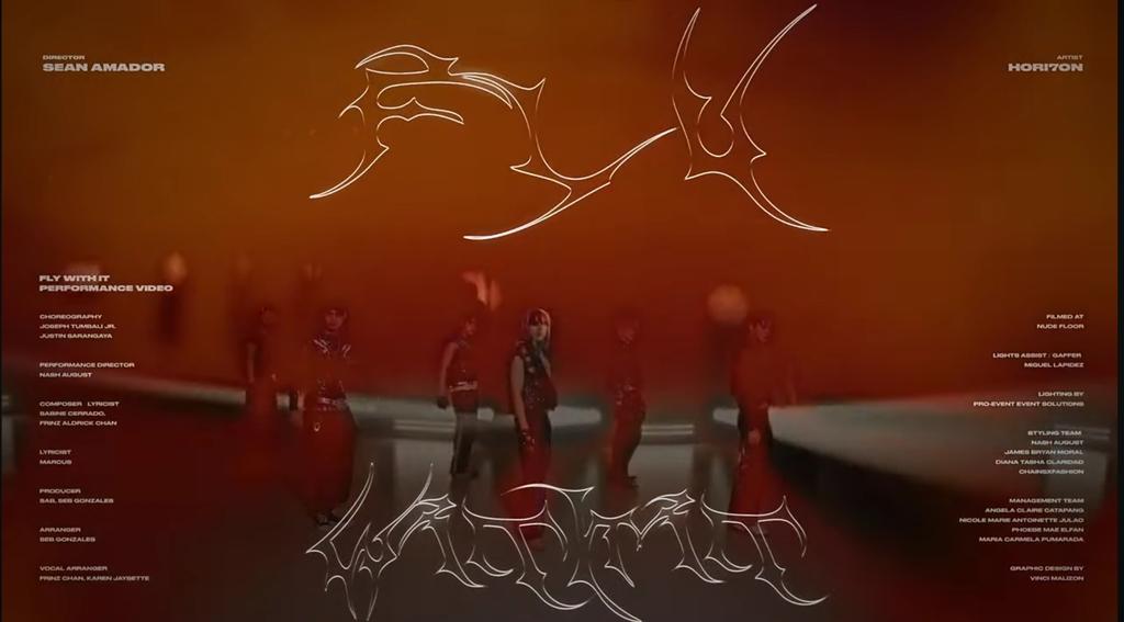 thehori7onfeed's tweet photo. Highlight credits for ‘FLY WITH IT’ song &amp; performance:

Graphic Designer: Vinci
Lyricist: Marcus
Performance Director &amp; Stylist: Nash August https://t.co/rLxdY0aEAR