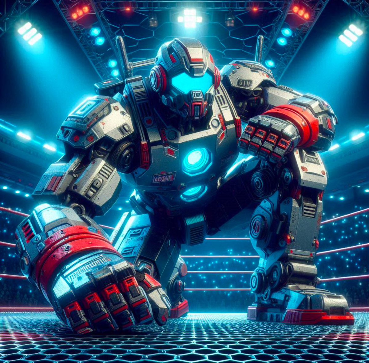 MetaroboFC's tweet photo. Legendary Astral Vandal 🌌🤖
A legendary mech forged from cosmic energy and built to unleash devastating arena strikes.
💰 $1500 in ETH
#MetaRoboFC #LegendaryMech #MechaLore https://t.co/cBJIe0j7Kx