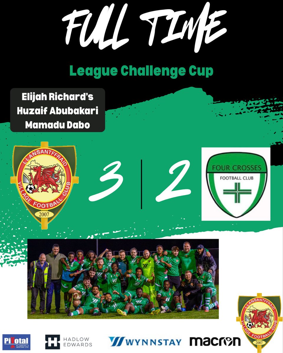 Llansantffraid FC tweet media