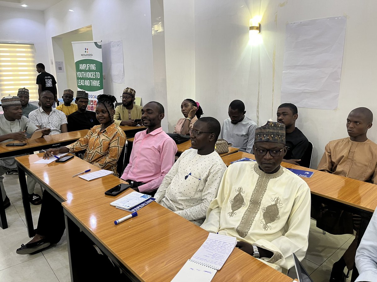 NGYouthSDGs's tweet photo. Young people in Kano are building the knowledge and confidence to navigate the workplace, understand their rights, and pursue decent work opportunities with dignity.

The #DecentWorkNG &amp; Workplace Rights Training is equipping youth with tools for safer &amp;  inclusive workplace. https://t.co/7EAIp9SEGI