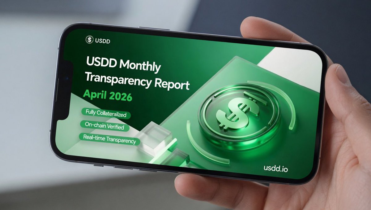 April 2026 shows a clear signal in the evolution of USDD not just ...