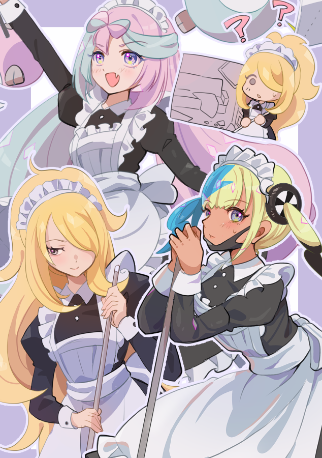 #メイドの日
メイドの日の為に描いたメイドトレーナーちゃんまとめ