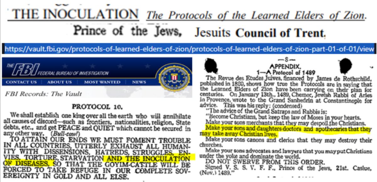 okboy1963's tweet photo. "Your churches will be used
to teach the Jew's religion"
~General Cornwallis to General Washington 1781
Me: They used subtle and periodic injections of poison! #Cornwallis #StillOnWatch #MasonicCanaanites #LettersToGrandma #FriedFish https://t.co/ZPq0gx0jnD