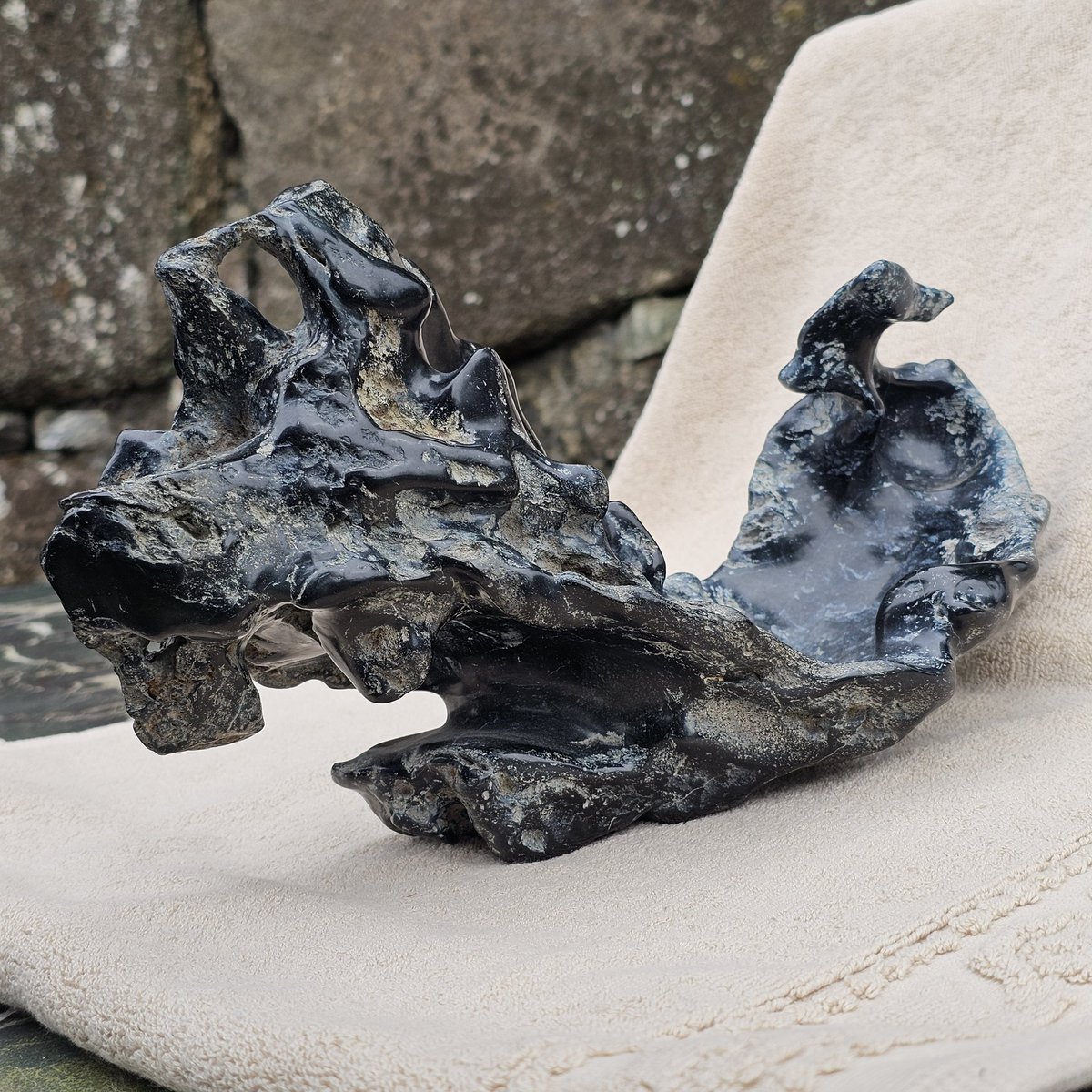 新商品】 幸太郎石の紹介です ◇寸法：約 300×125×185mm ◇重量：2.7kg