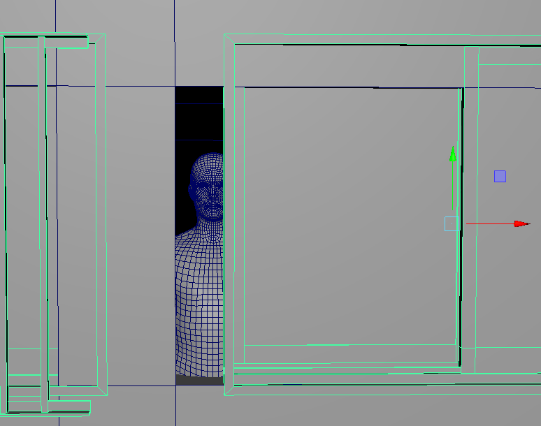35_BGmodeler's tweet photo. 窓の位置調整してたら
いつ配置したかわからんスケール用ヒューマン君が
中からのぞいてホラーみを感じた
いつからいたんだ https://t.co/8BzWHAo4Jf