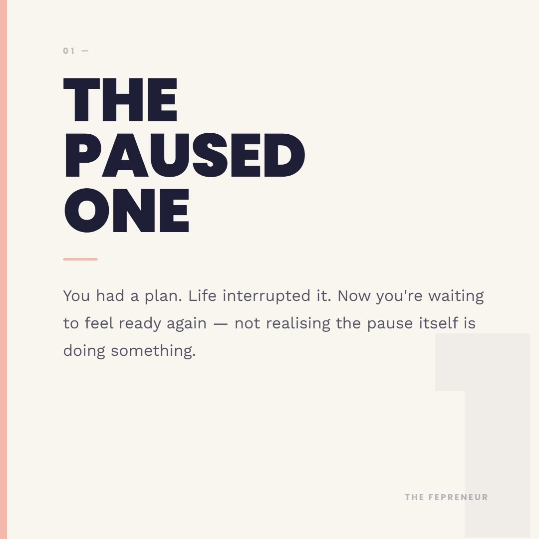 thefepreneur's tweet photo. You don't have to have it figured out. You just have to be in it. Which woman are you right now? Drop your answer below — I read every single one.

Comment below. #thefepreneur. https://t.co/5Vcn9j3jmP