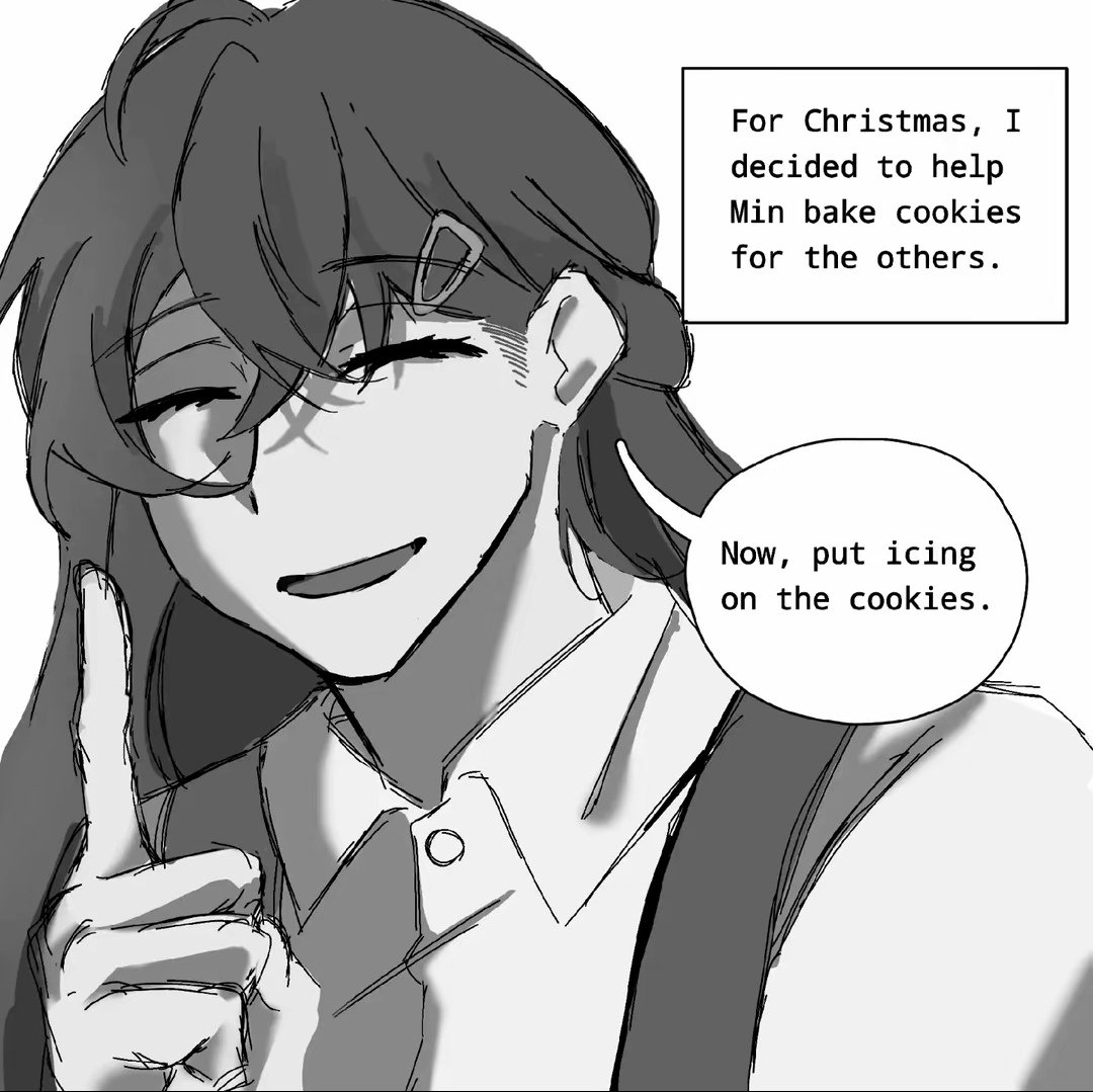 Terumin comic also from last year (1/2) #drdt #despairtime