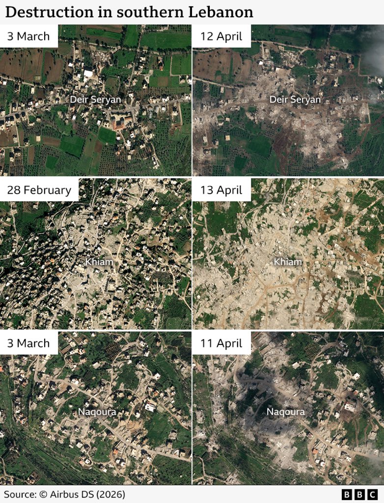 📻 RTE NEWS now:

The IDF issued evacuation orders for 12 towns in Lebanon "ahead of expected attacks on Hezbollah".

Total propaganda.

They are turning towns to dust based on religion &amp; "your public service broadcaster" wilfully amplifies their lies. 

Why? And who pushes this?