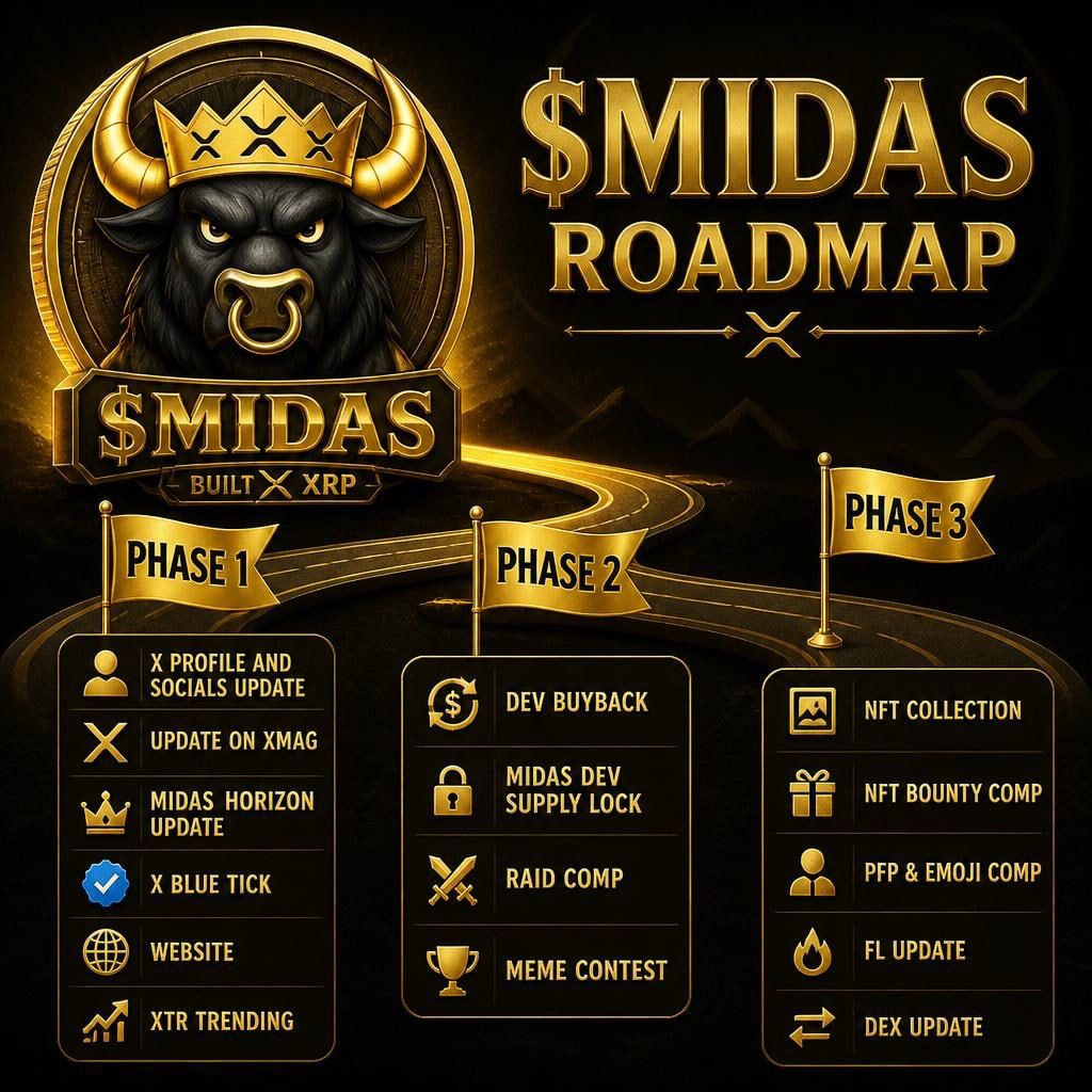MIDAS: King of Bulls on XRPL tweet media