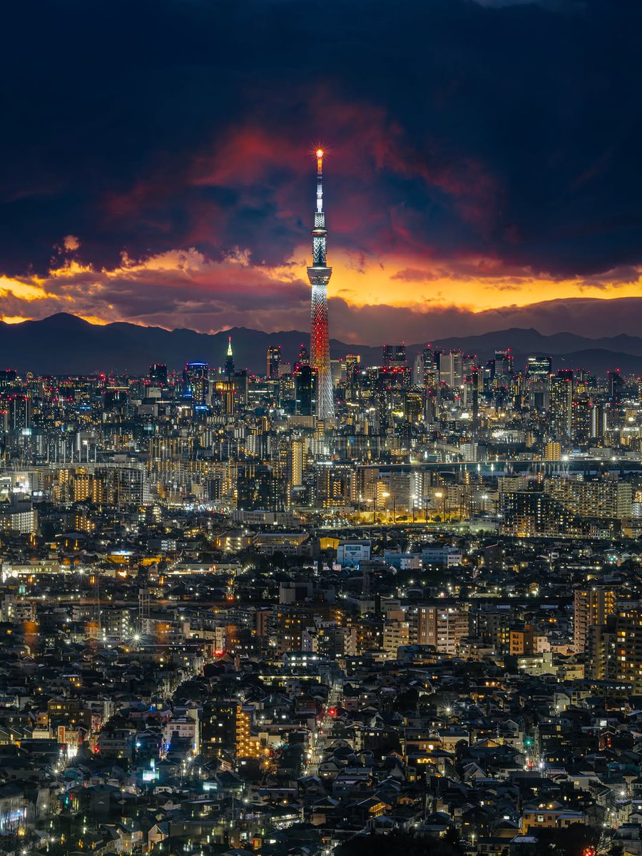WildscapeWonder's tweet photo. Tokyo Skytree, Japan 🇯🇵 https://t.co/RY3FaNvn3c