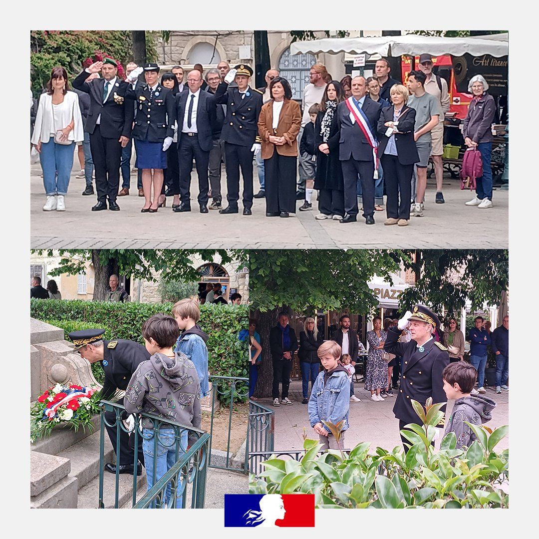 Image de Préfet de Corse préfet de Corse-du-Sud - 🇫🇷 Cérémonie du 8 mai 1945 à Sartène : Hommage à la Victoire et à la Paix 🕊️

Hier, Anthony Barra