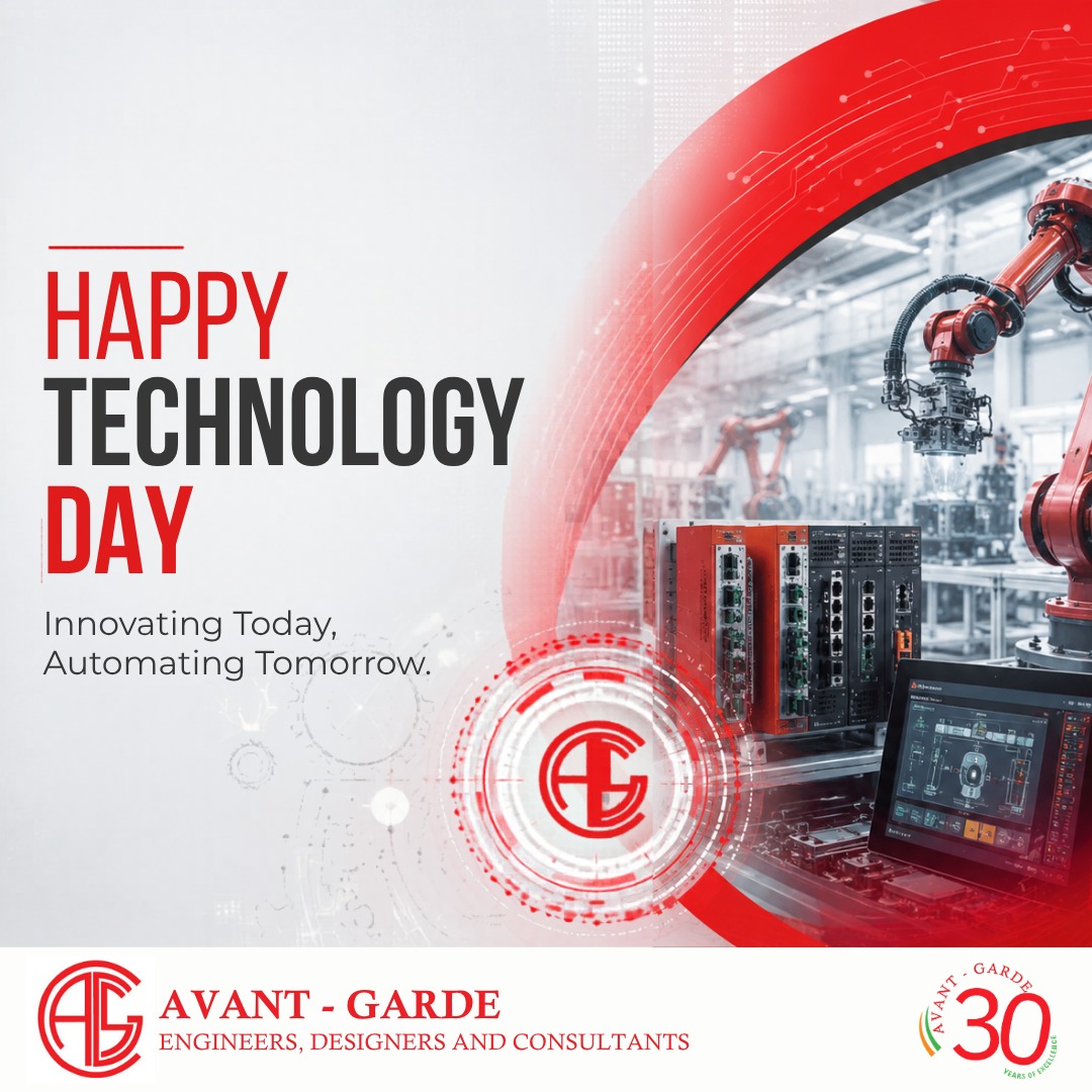 avantgardeindia's tweet photo. Innovating today.
Automating tomorrow.

Celebrating the role of technology in building smarter and future-ready industries.

🌐 https://t.co/sK2aspNmVK

#NationalTechnologyDay #Innovation #Engineering #Automation #AvantGardeIndia https://t.co/KWTix0bfOR