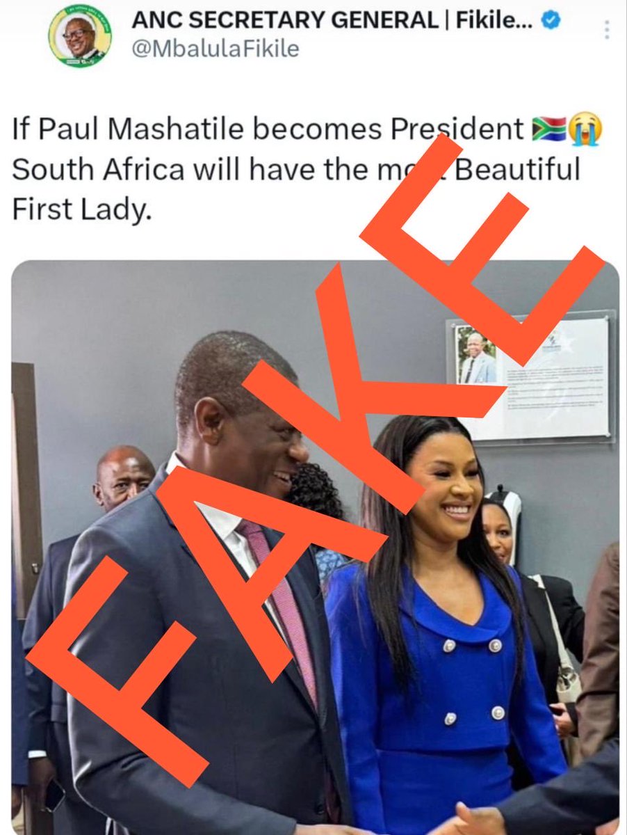 ANC SECRETARY GENERAL | Fikile Mbalula tweet media