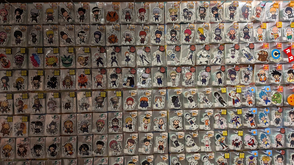 ジャンプショップ横浜のステッカー品揃えが凄かった！！