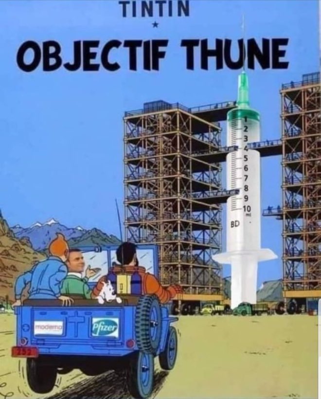 QUIQUINE5's tweet photo. @FredGaulois @Sautillant48246 #Stopscam
L'état profond et #BigPharma vous présentent #Hantavirus.....💉🤡. https://t.co/DgajnqkhZB