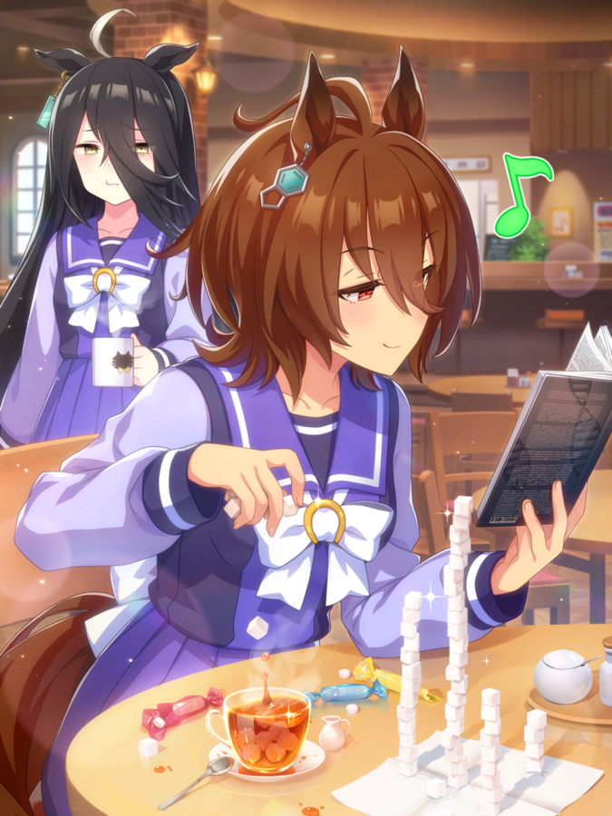 UmaSupportCards's tweet photo. Hello there Uma fans!

If you are here, then I hope it means you're as interested as me at looking at the hundreds of support cards that Umamusume has given! Now, come and appreciate the art and story of them all! One at a time! https://t.co/fVpnvIc3cs