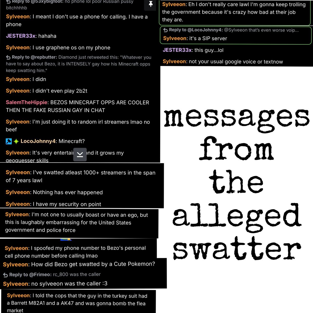 the swatter speaks #Fishtanklive