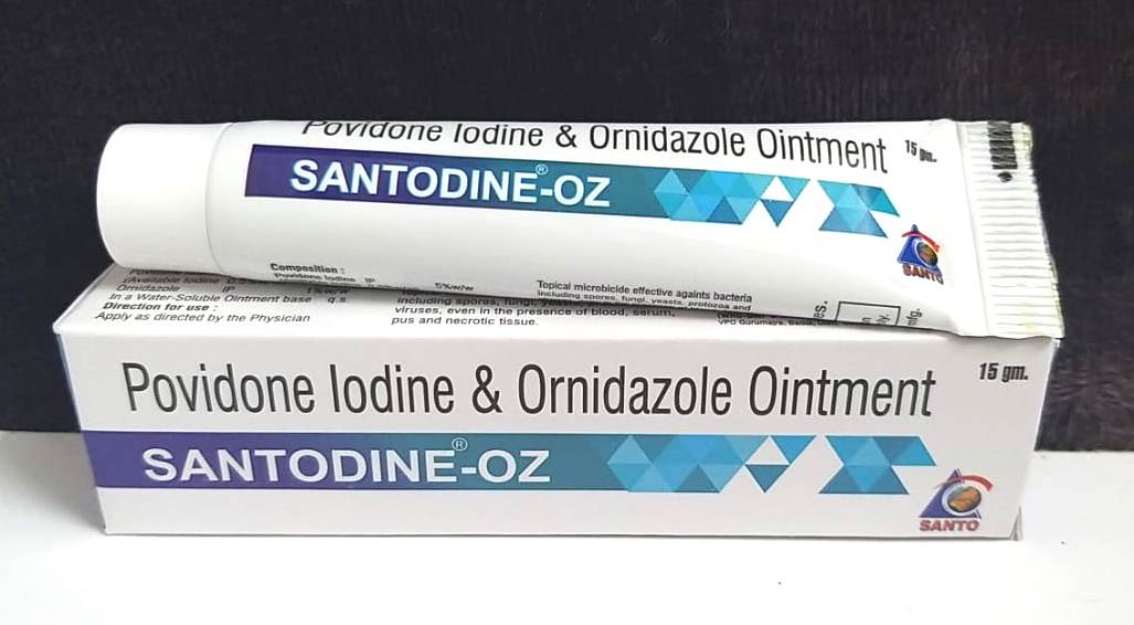 santo_medi's tweet photo. Povidone-iodine ointment is a broad-spectrum, water-soluble antiseptic used to treat and prevent infections in minor cuts, scrapes, burns, and abrasions. It works by killing bacteria, fungi, and viruses. It is meant for external, topical use only. https://t.co/JfAX9orrT0