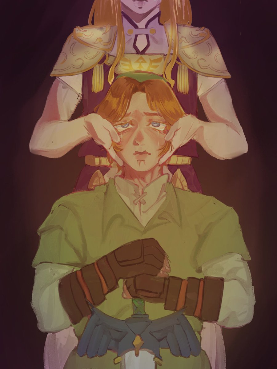 Daikonursenpai's tweet photo. Doomed Zelink #oot #tloz https://t.co/k6MfYW3vlc