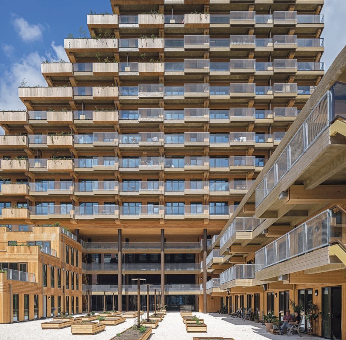 SustainableTall's tweet photo. Mass timber living

The 15-storey SAWA Building in Rotterdam, with 109 apartments. By Mei Architects. https://t.co/mVLd89k0qe