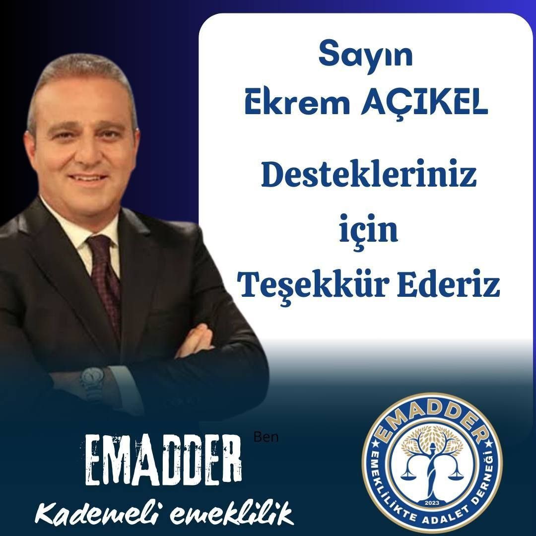 IsrafilPolat13's tweet photo. Sayın @ekremacikel
Bir televizyoncuya yakışır duruşla kademe mağduriyetini net şekilde dile getirmeniz ve milyonların sesi olmanız çok kıymetliydi.
Her zaman yanımızda olduğunuz için teşekkür ederiz.
@EmadDernegi
#KademeYoksaOyYok https://t.co/6WqmjC1w78