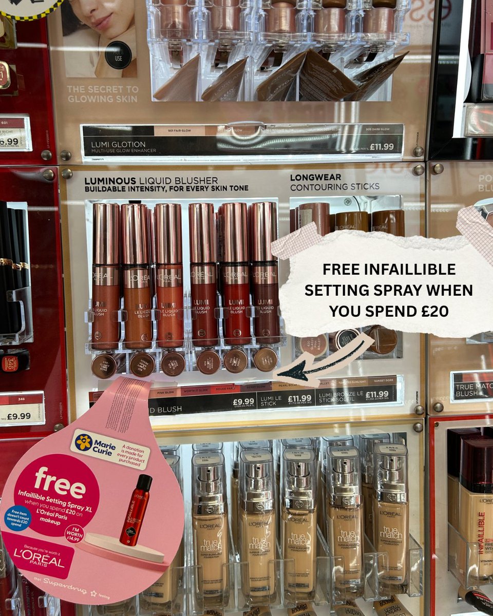 merrioncentre's tweet photo. Whether you’re heading out tonight or having the perfect cosy night in 🛍️✨ don’t forget to stock up on your fave beauty bits at Superdrug this weekend 💄 So many amazing deals to grab!

Hope you all have the loveliest weekend 💕

#BeautyFinds #MakeupLover #SelfCareWeekend #BeautyDeals #GlowUp
