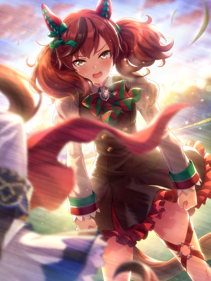 UmaSupportCards's tweet photo. Hello there Uma fans!

If you are here, then I hope it means you're as interested as me at looking at the hundreds of support cards that Umamusume has given! Now, come and appreciate the art and story of them all! One at a time! https://t.co/fVpnvIc3cs